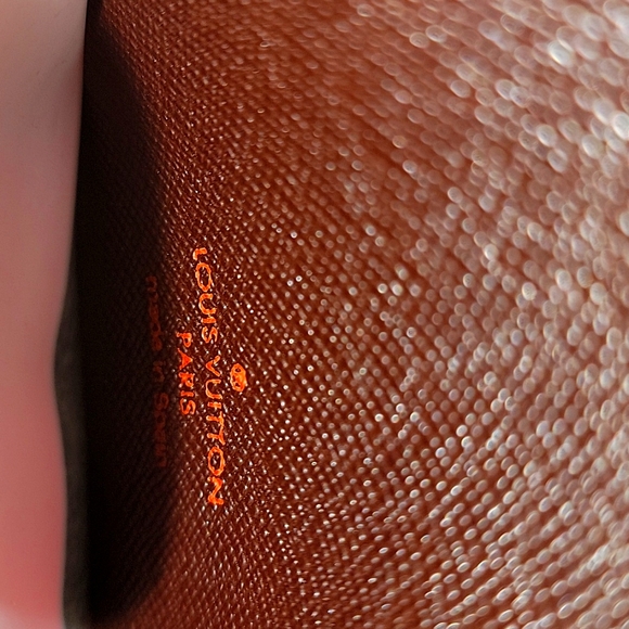 💯Authentic Louis Vuitton cardholder vintage Damier Ebene - Picture 9 of 12